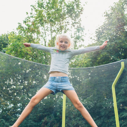 Plum 8Ft Wave Springsafe Trampoline And Enclosure by Plum — kids activity toy for outdoor play and birthday gifts - image 6