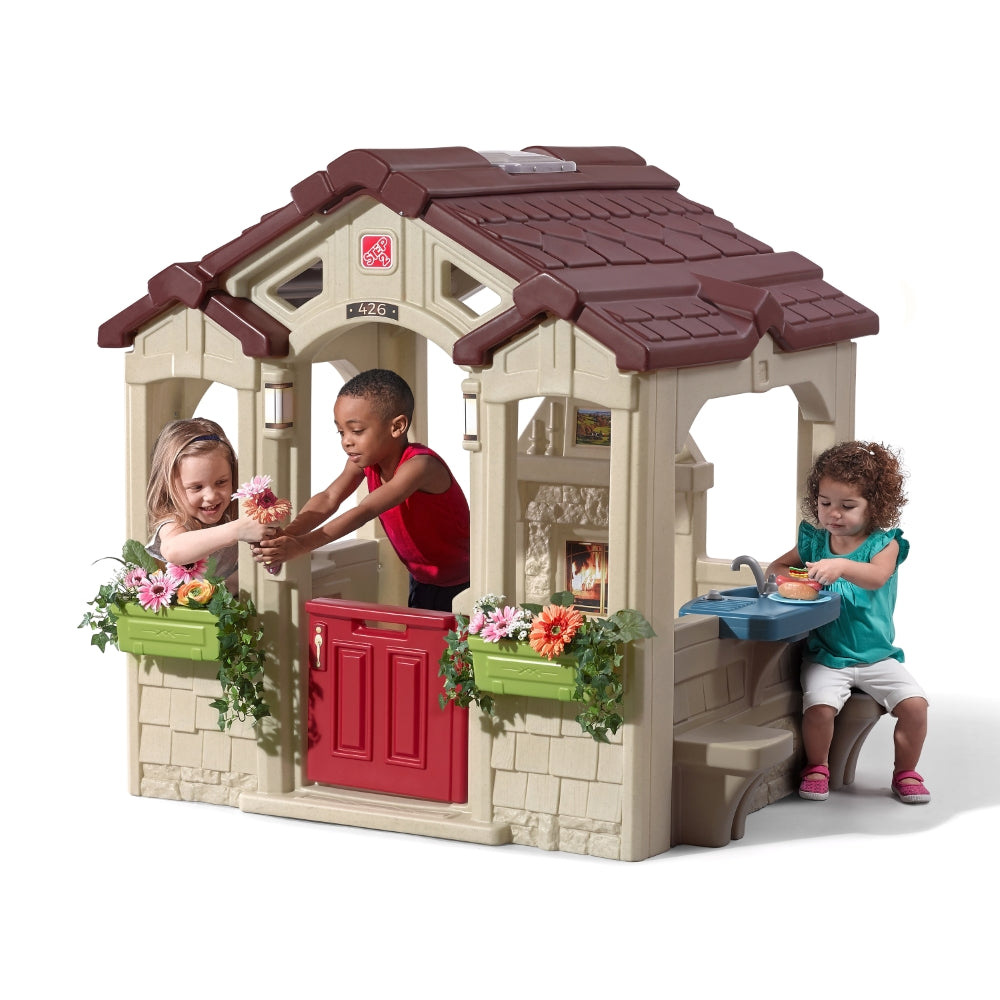 Charming Cottage Playhouse by Step2 — kids activity toy for outdoor play and birthday gifts - image 1