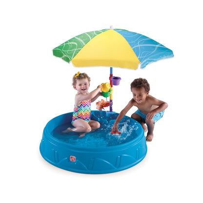 Play & Shade Pool by Step2 — kids activity toy for outdoor play and birthday gifts - image 3