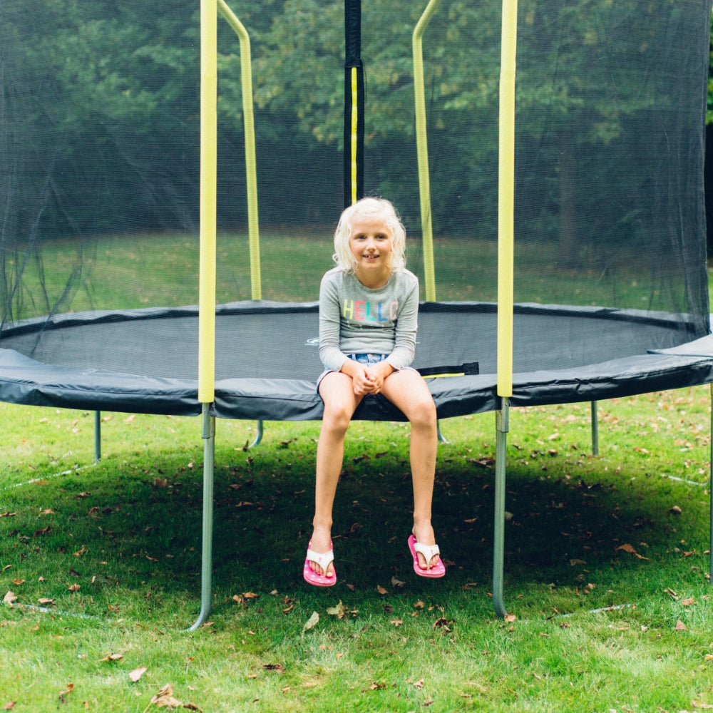 Plum 8Ft Wave Springsafe Trampoline And Enclosure by Plum — kids activity toy for outdoor play and birthday gifts - image 7