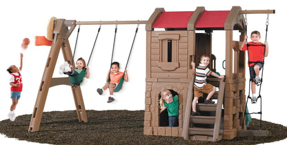 Np Adventure Lodge Play Center by Step2 — kids activity toy for outdoor play and birthday gifts - image 4