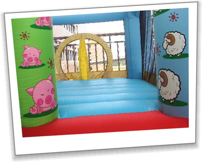 Happy Hop Castle Bouncer With Farmyard Ball Pit by Happy Hop — kids activity toy for outdoor play and birthday gifts - image 9