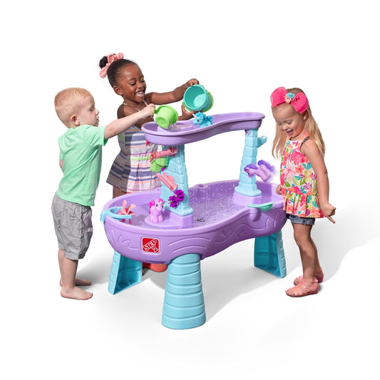 Rain Shower And Unicorn Water Table by Step2 — kids activity toy for outdoor play and birthday gifts - image 3