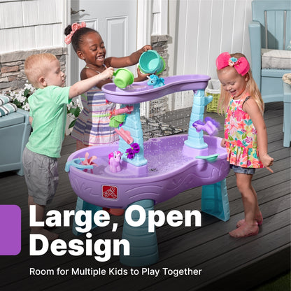 Rain Shower And Unicorn Water Table by Step2 — kids activity toy for outdoor play and birthday gifts - image 7
