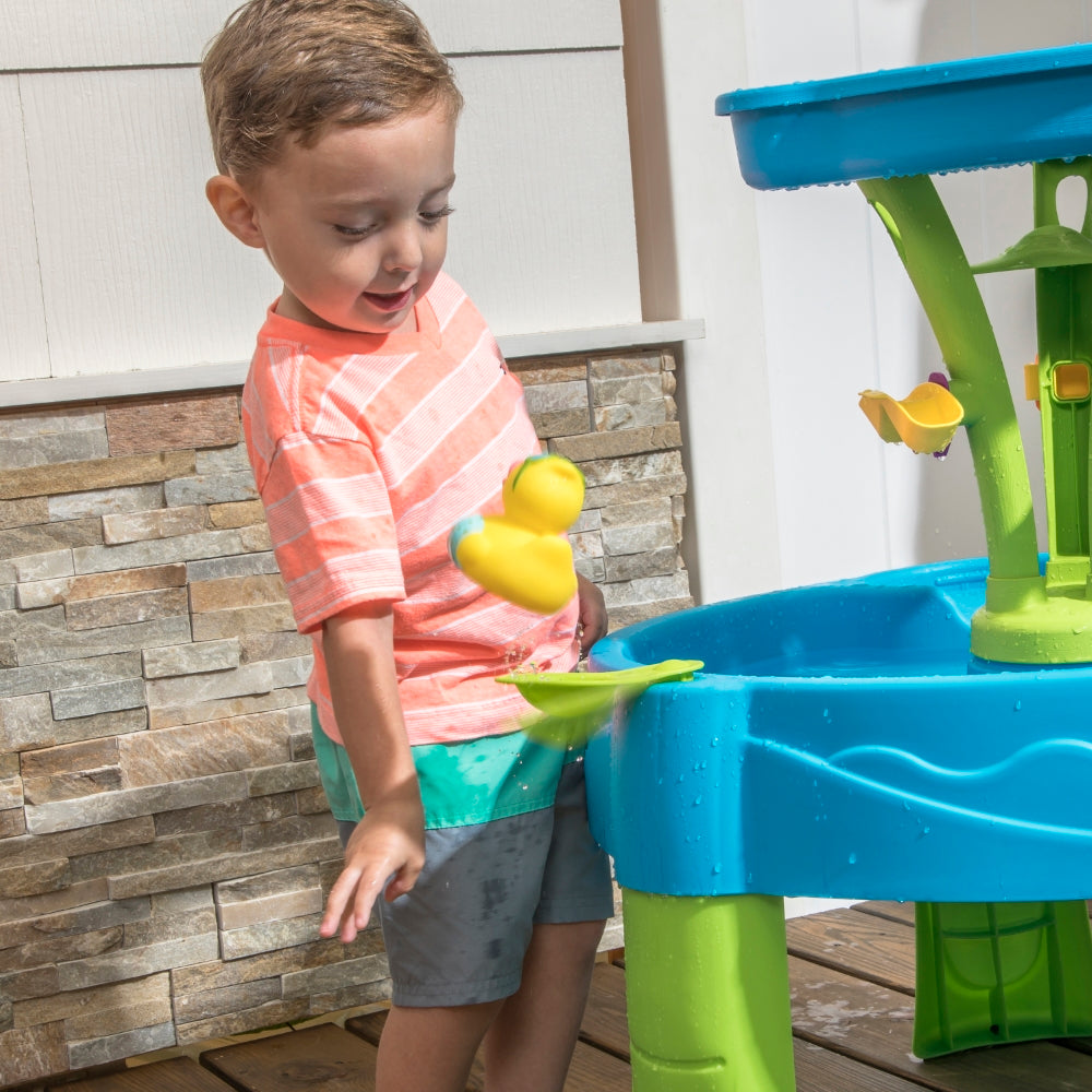 Summer Shower Splash Tower Water Table by Step2 — kids activity toy for outdoor play and birthday gifts - image 8