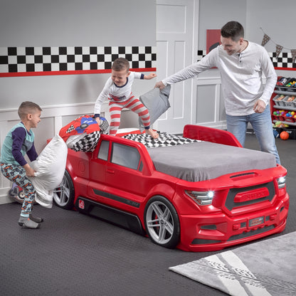 Turbocharged Twin Truck Bed by Step2 — kids activity toy for outdoor play and birthday gifts - image 7