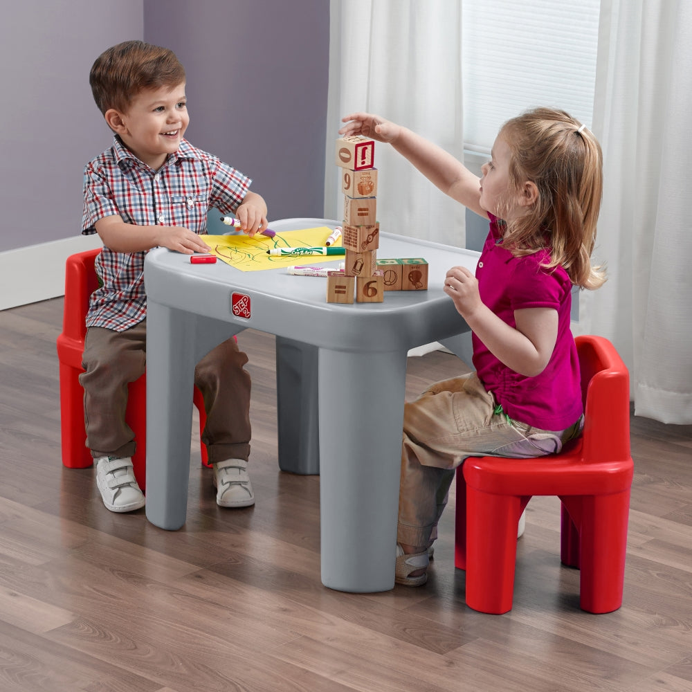 Party For Two Table And Chair Set by Step2 — kids activity toy for outdoor play and birthday gifts - image 3