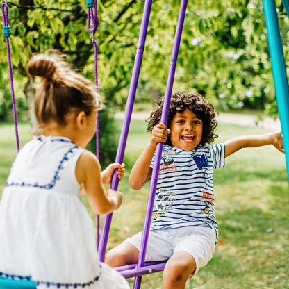 Plum Metal Jupiter Double Swing And Glider Set by Plum — kids activity toy for outdoor play and birthday gifts - image 5