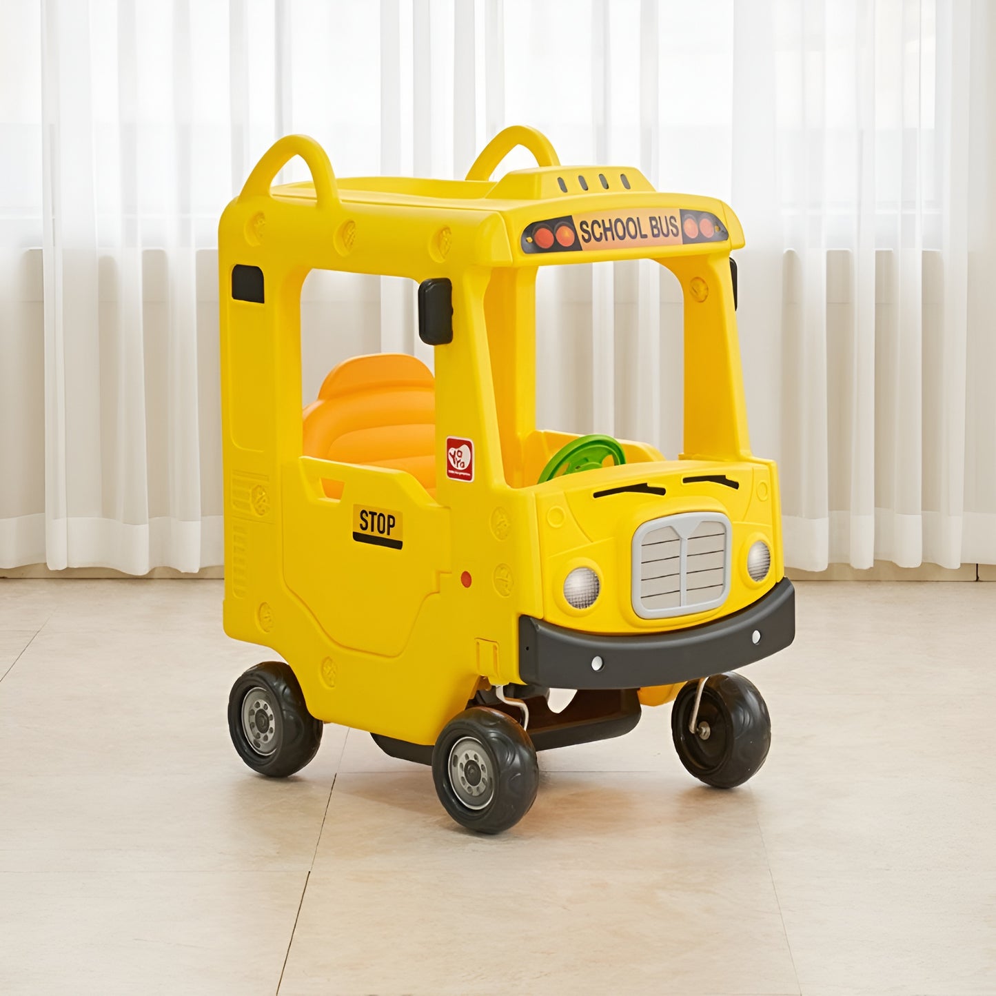 SCHOOL BUS ROOF CAR - kids toy for playdates, birthdays, and active play - image 2