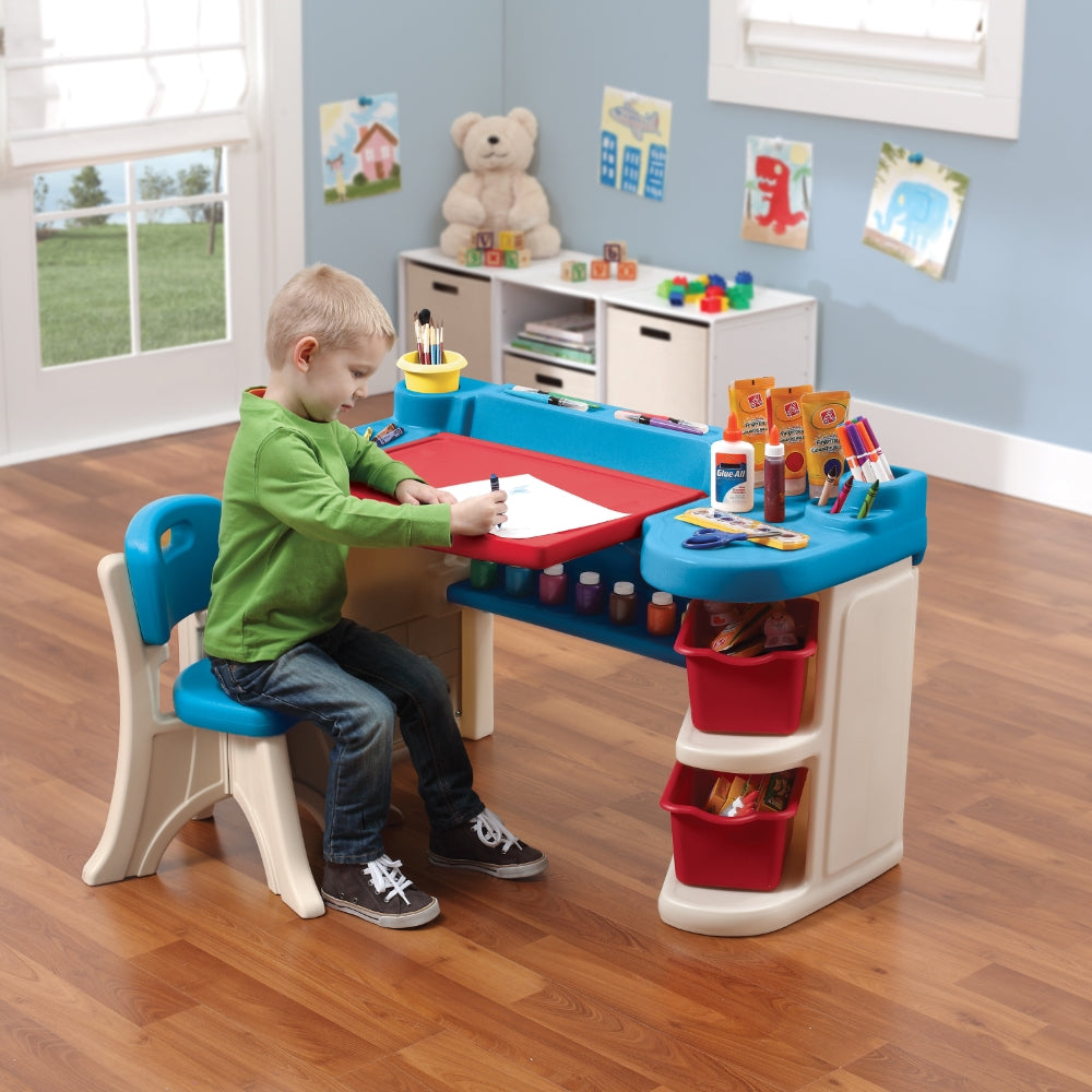 Studio Art Desk by Step2 — kids activity toy for outdoor play and birthday gifts - image 2