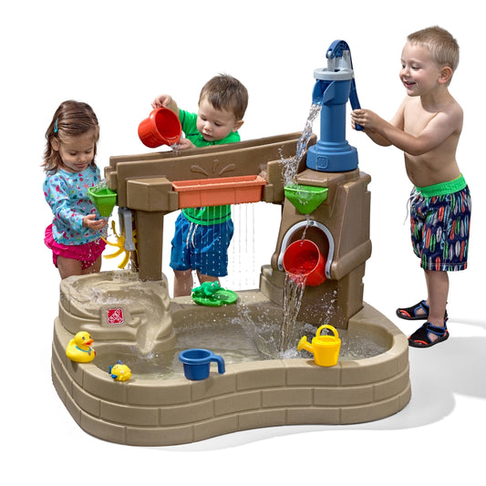 Pump & Splash Discovery Pond by Step2 — kids activity toy for outdoor play and birthday gifts - image 3