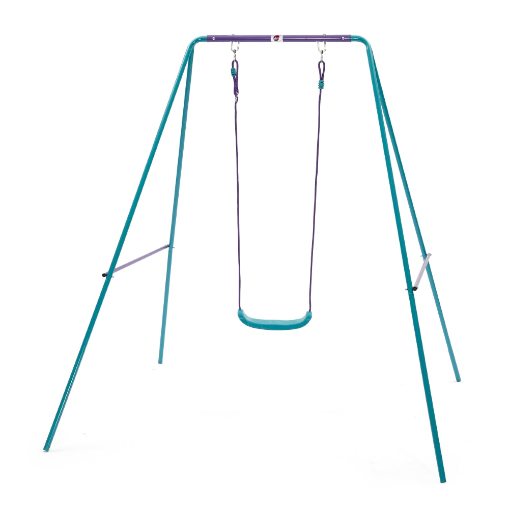 Plum Metal 2-In-1 Swing Set - kids toy for playdates, birthdays, and active play - image 2