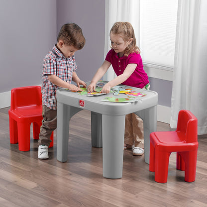 Party For Two Table And Chair Set by Step2 — kids activity toy for outdoor play and birthday gifts - image 4