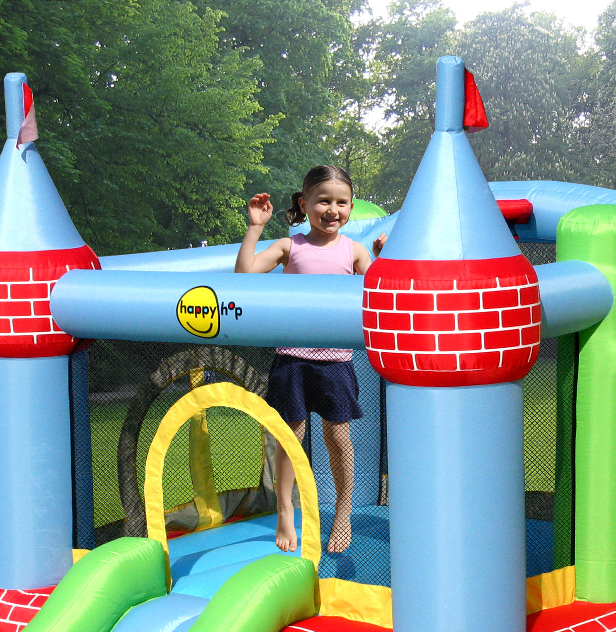 Happy Hop Castle Bouncer With Farmyard Ball Pit by Happy Hop — kids activity toy for outdoor play and birthday gifts - image 3