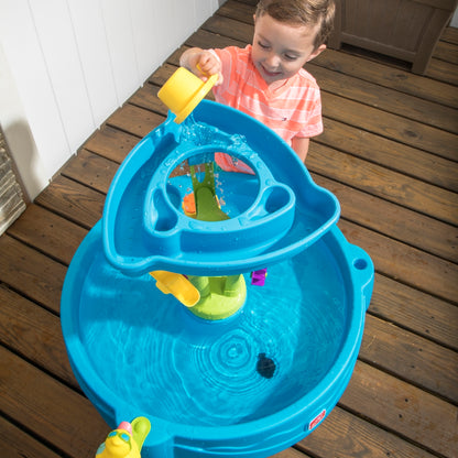 Summer Shower Splash Tower Water Table by Step2 — kids activity toy for outdoor play and birthday gifts - image 7
