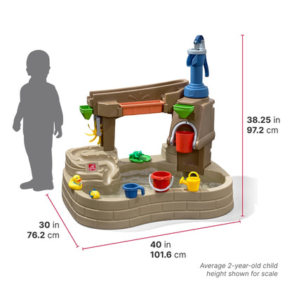Pump & Splash Discovery Pond by Step2 — kids activity toy for outdoor play and birthday gifts - image 4