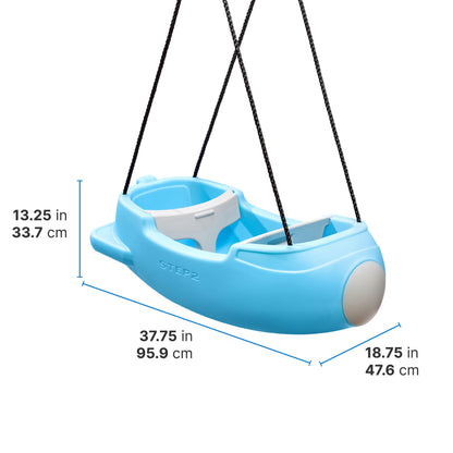Rocket Swing For Two by Step2 — kids activity toy for outdoor play and birthday gifts - image 4