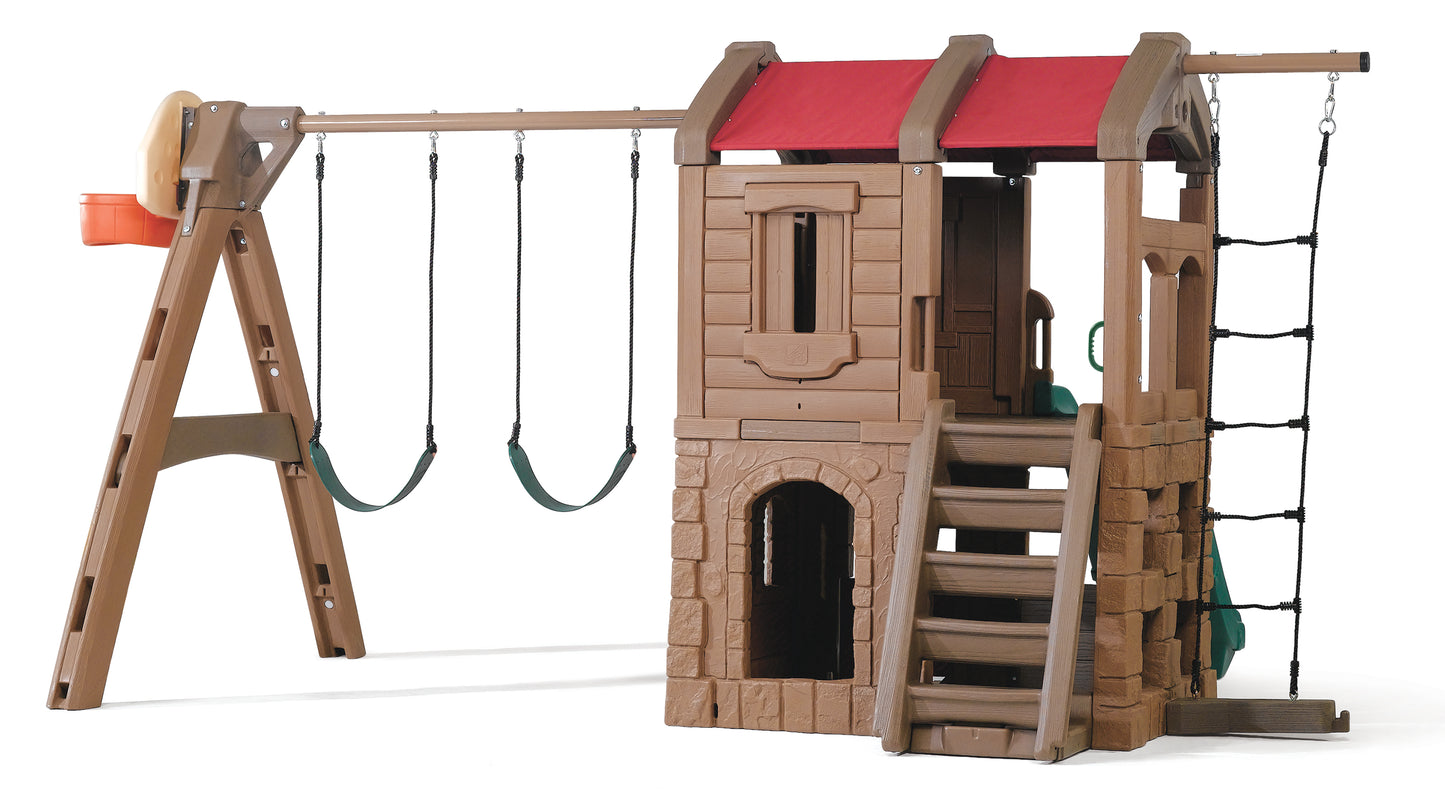 Np Adventure Lodge Play Center by Step2 — kids activity toy for outdoor play and birthday gifts - image 1