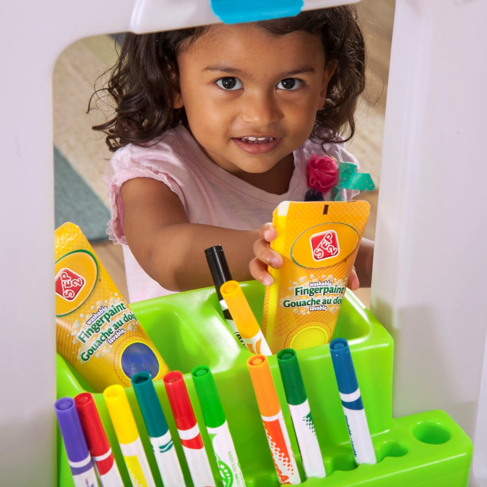 Great Creations Art Center by Step2 — kids activity toy for outdoor play and birthday gifts - image 6