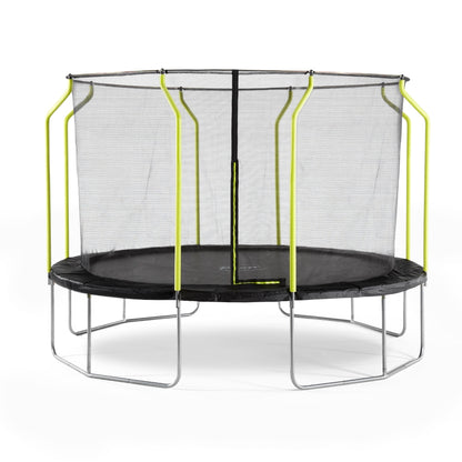 Plum 12Ft Wave Springsafe Trampoline And Enclosure by Plum — kids activity toy for outdoor play and birthday gifts - image 1