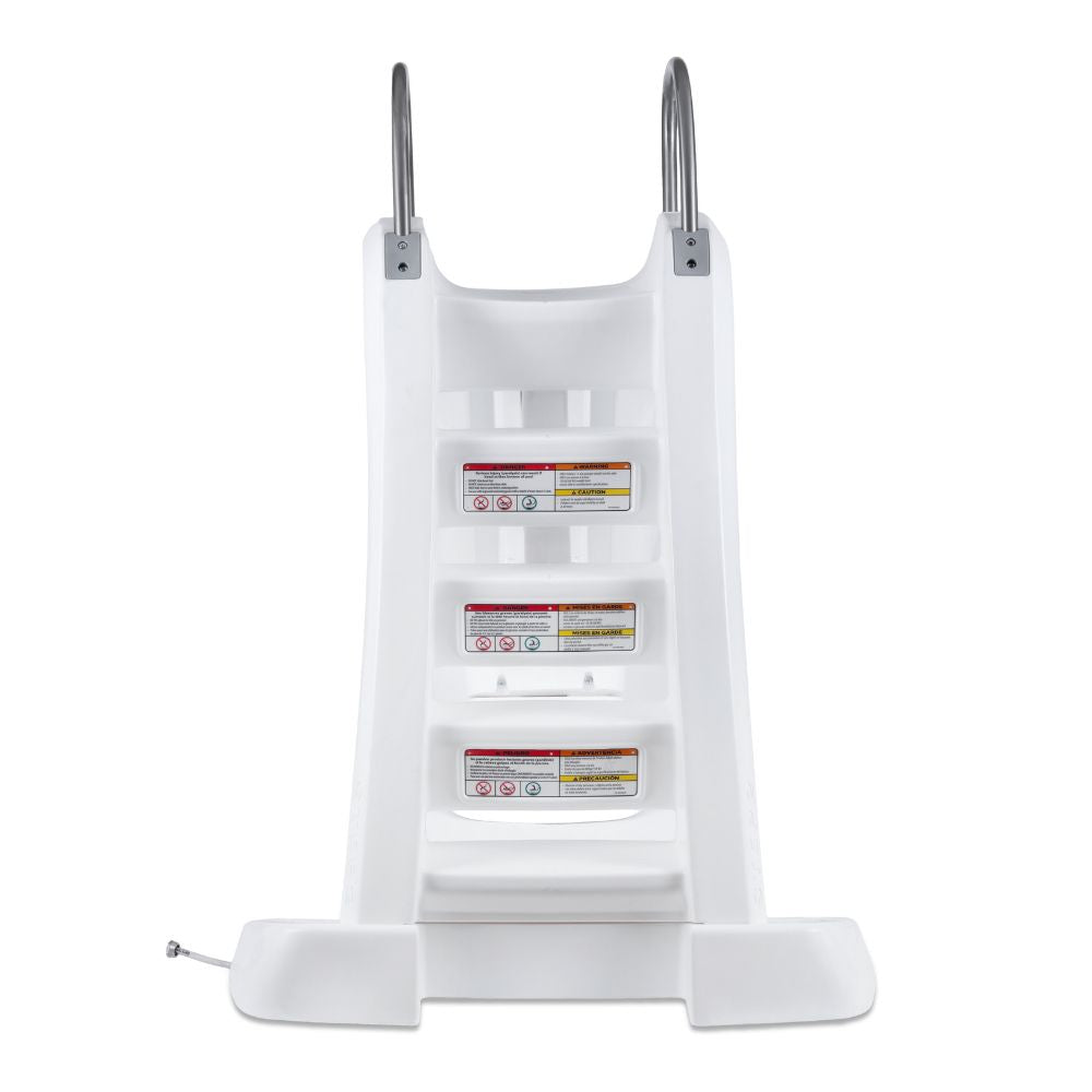 Vero Poolside Slide (White) by Step2 — kids activity toy for outdoor play and birthday gifts - image 3