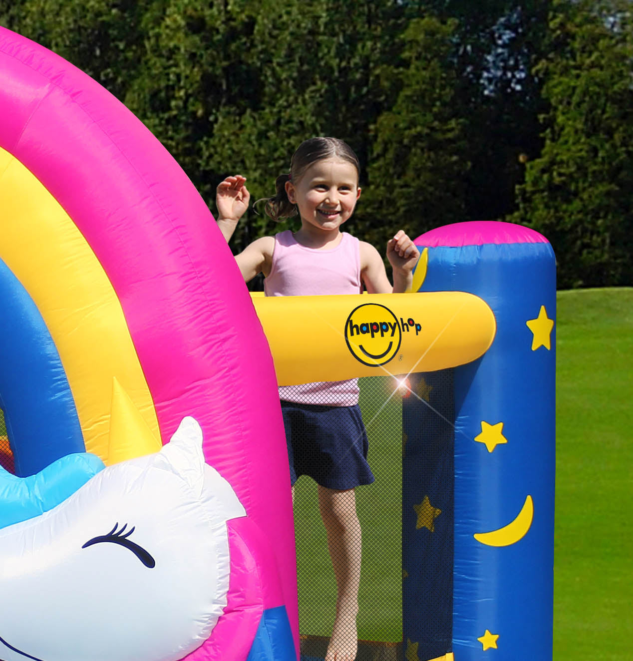 Happy Hop Fantasy Unicorn by Happy Hop — kids activity toy for outdoor play and birthday gifts - image 1