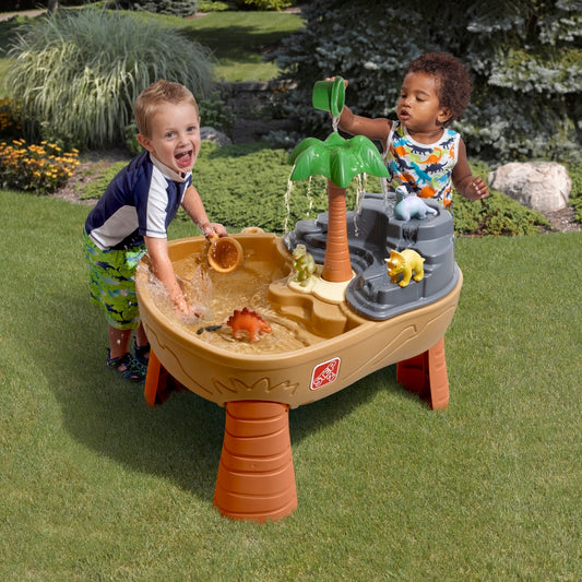 Dino Dig Sand & Water Table by Step2 — kids activity toy for outdoor play and birthday gifts - image 1