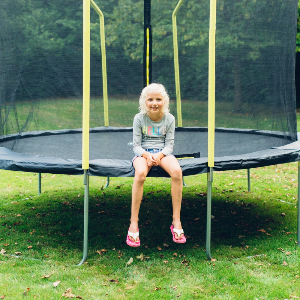 Plum 12Ft Wave Springsafe Trampoline And Enclosure by Plum — kids activity toy for outdoor play and birthday gifts - image 9