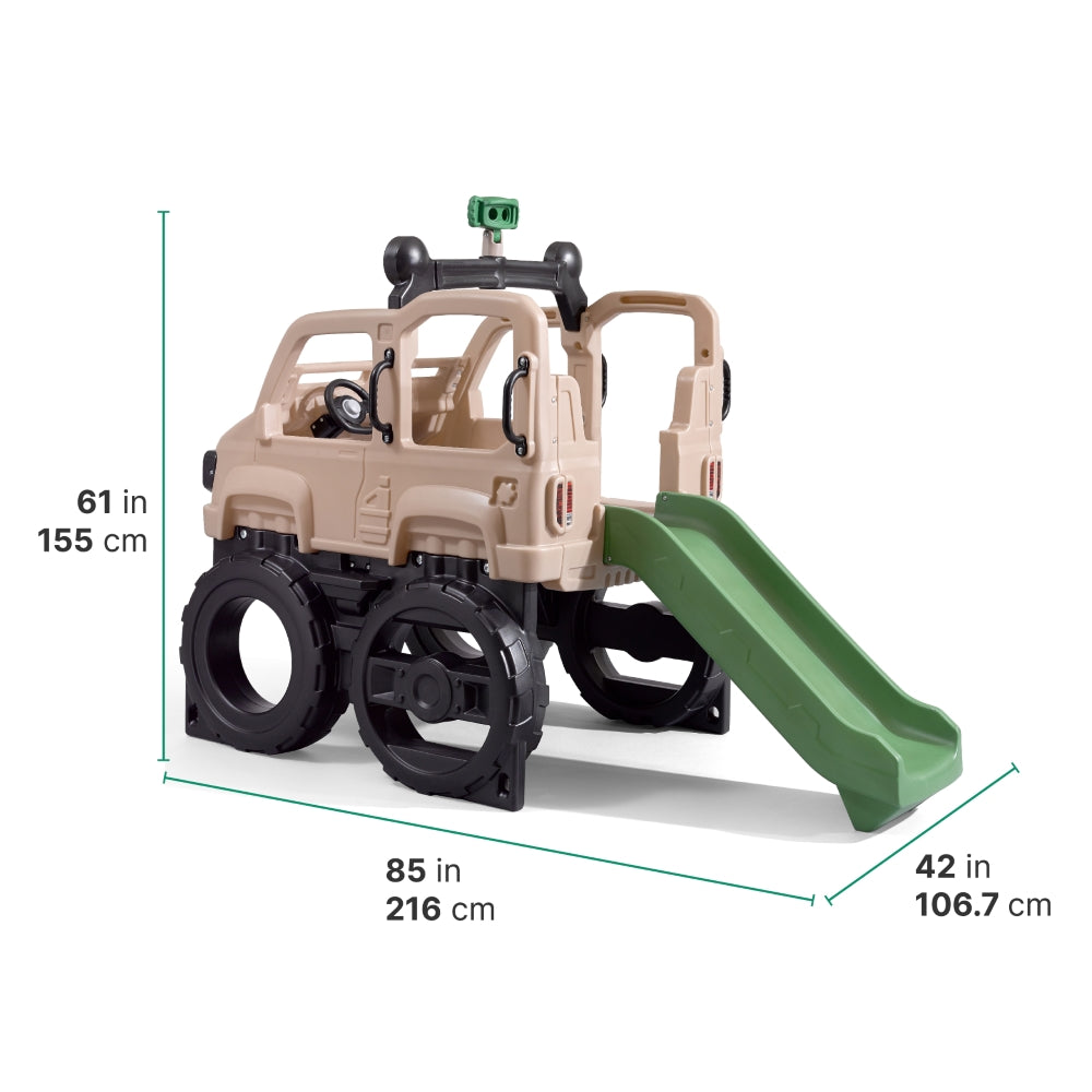 Safari Truck Climber by Step2 — kids activity toy for outdoor play and birthday gifts - image 9