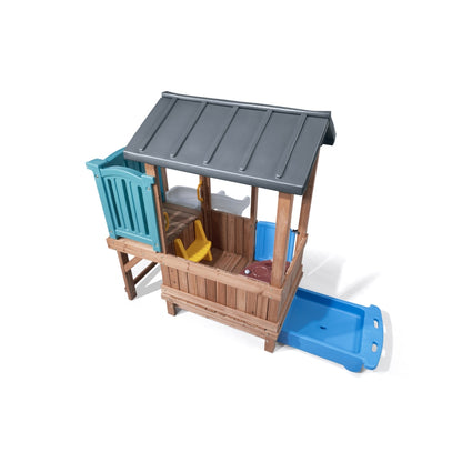 Woodland Adventure Playhouse & Slide by Step2 — kids activity toy for outdoor play and birthday gifts - image 4
