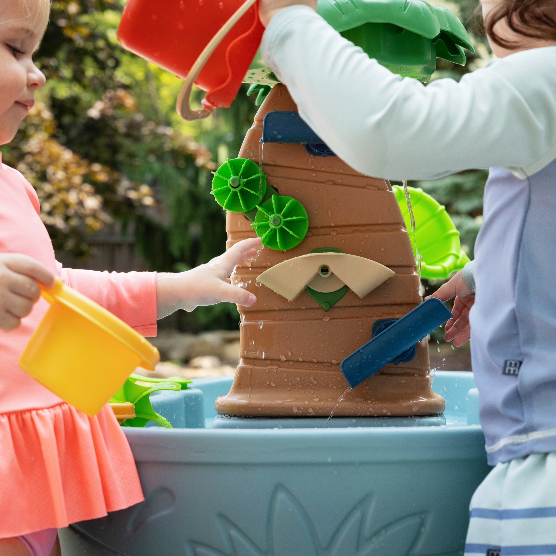 Dino Shower Water Table by Step2 — kids activity toy for outdoor play and birthday gifts - image 4