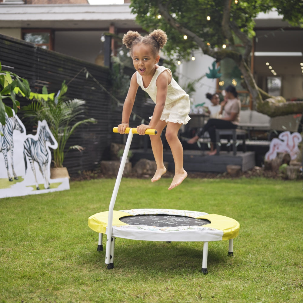 Plum Junior Jungle Bouncer With Sounds - kids toy for playdates, birthdays, and active play - image 3