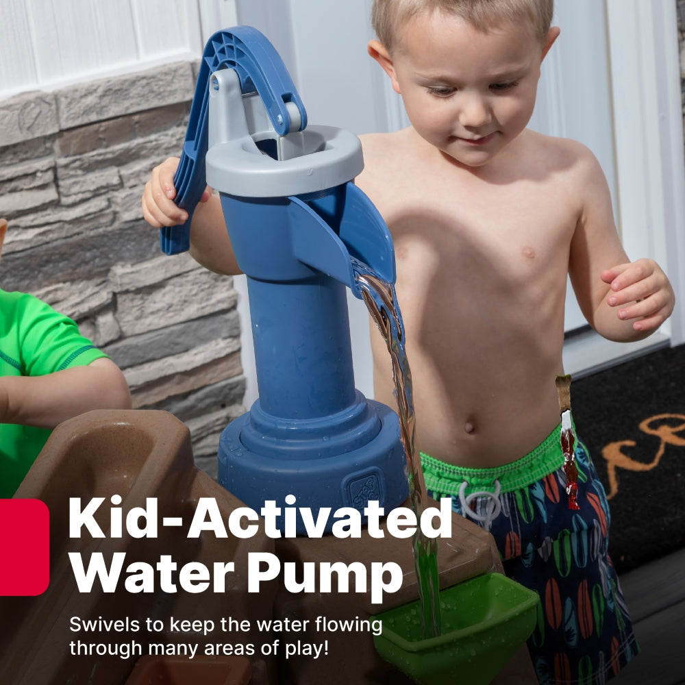 Pump & Splash Discovery Pond by Step2 — kids activity toy for outdoor play and birthday gifts - image 10