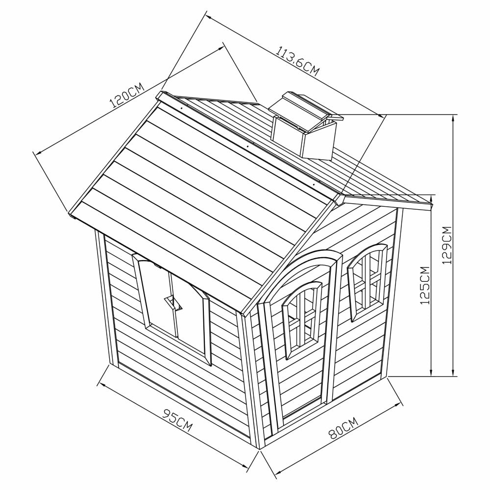 Backyard Discovery Playhouse Olaf by Backyard Discovery — kids activity toy for outdoor play and birthday gifts - image 4