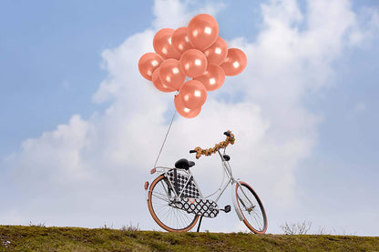 Peach Latex Balloons - 20 Pcs Pastel Party Balloons