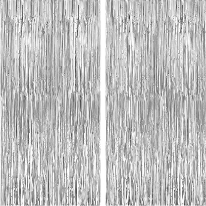 Silver Ceiling Curve Decoration - 15FTX 1 FT