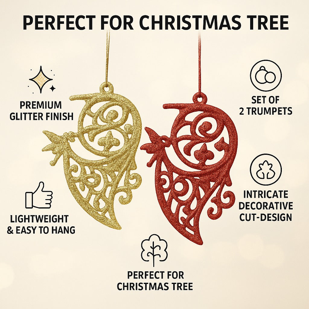 Trumpet Hangings - 2 PC