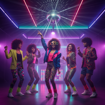 I Love 80s - Group Retro Party