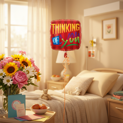 Thinking of You Balloon - Get Well Soon Gift