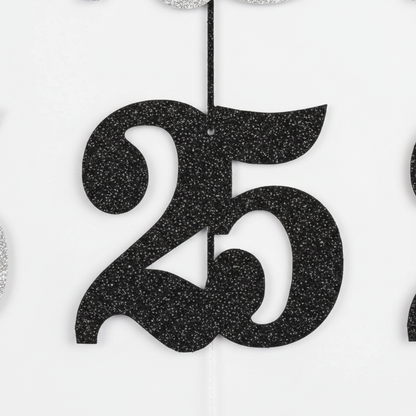 25th Anniversary String Decoration 7FT close up detail