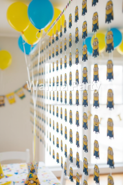 Minions String Decoration 7FT party setup lifestyle shot