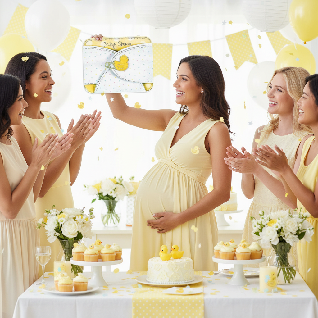 Baby Diaper Jumbo Baby Shower Invitations at Baby Shower Celebration