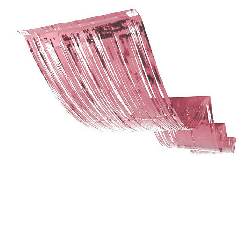 Pink Ceiling Curve Decoration - 15FT X 1 FT