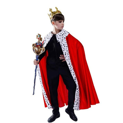 King Robe Cape Red - 4.5 FT - 1PC