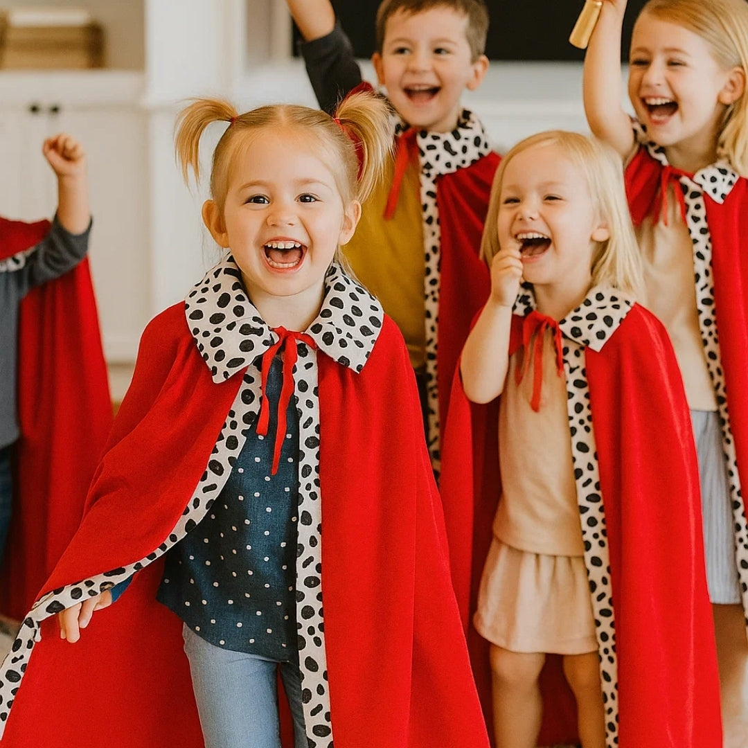 King Robe Cape Red - 4.5 FT - 1PC
