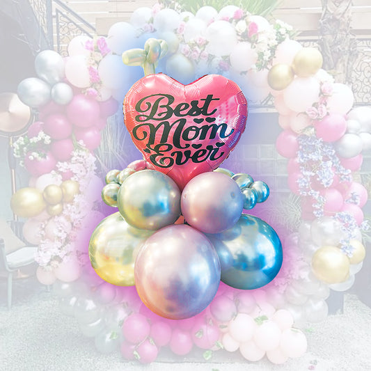 Best Mom Ever Balloon Bouquet