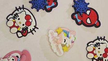 Unicorn shoe Spinning Charms- 2PC