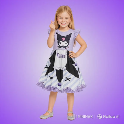 Kuromi Costume - Large - Age 7 to 9 Years