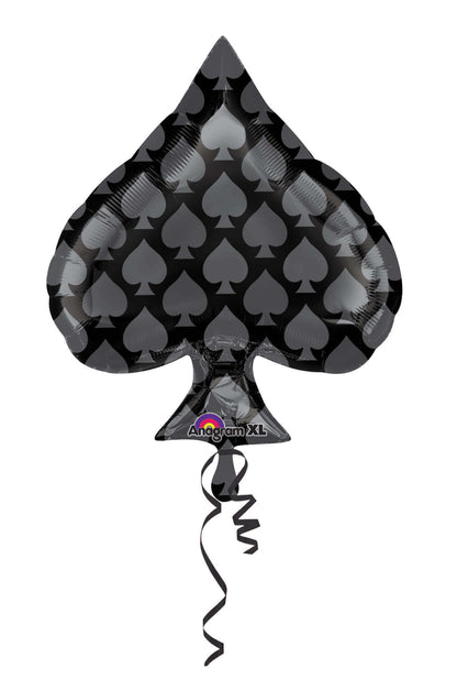 Foil Spade Balloons 18in S60