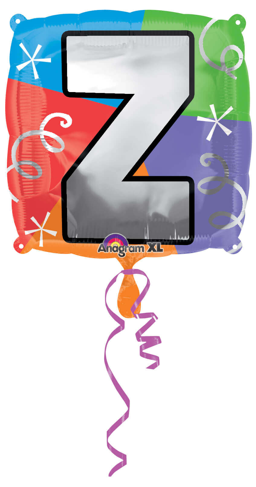 18" LETTER Z QUAD BALLOON